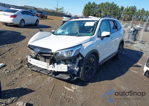 2019 Subaru Forester Sport из США, поврежденный, VIN JF2SKAJC0KH538835